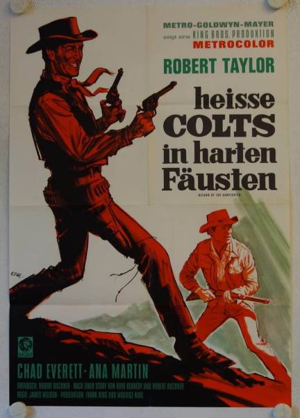 Heisse Colts in harten Fäusten originales deutsches Filmplakat